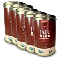 Café Jacu Bird Torrado E Moído Kit 5 Latas De 250G