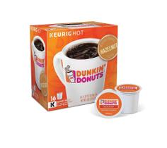 Café K-Cup Pods Dunkin' Hazelnut 16 unidades Keurig Café K-Cup Pods Dunkin' Hazelnut 16 unidades Keurig