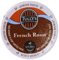 Café Keurig Tully's French Roast K-Cup 50 unidades Café Keurig Tully's French Roast K-Cup 50 unidades