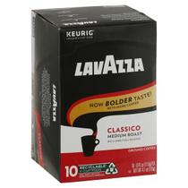 Café Lavazza Classico Medium Roast K-Cup em cápsulas de 10 unidades
