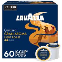 Café Lavazza Costiera Gran Aroma Light Roast 60 K-Cups