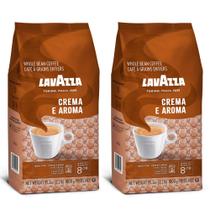 Café Lavazza Crema e Aroma Grãos Inteiros Torra Média 1kg x2 Café Lavazza Crema e Aroma Grãos Inteiros Torra Média 1kg x2