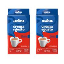 Café Lavazza Crema e Gusto Ground 250g Pacote com 2
