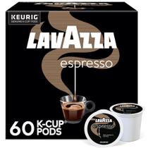 Café Lavazza Espresso K-Cup em cápsulas de torrefação média 60 ct Café Lavazza Espresso K-Cup em cápsulas de torrefação média 60 ct