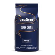 Café Lavazza Super Crema - 1kg - Grãos Inteiros - Torrefação Leve a Média