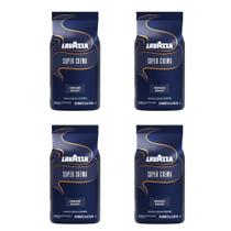 Café Lavazza Super Crema Torra Média Grãos Inteiros 4kg Café Lavazza Super Crema Torra Média Grãos Inteiros 4kg