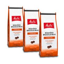 Café Melitta Regiões Brasileiras Cerrado Kit 3 Pacotes 250g Café Melitta Regiões Brasileiras Cerrado Kit 3 Pacotes 250g