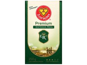Café Moído 3 Corações Arábica e Robusta - a Vácuo 250g Café Moído 3 Corações Arábica e Robusta - a Vácuo 250g