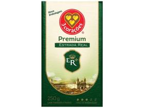 Café Moído 3 Corações Arábica e Robusta - a Vácuo 250g