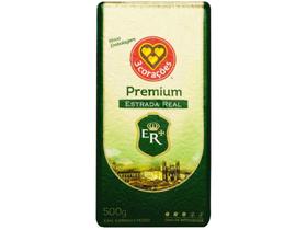 Café Moído 3 Corações Arábica e Robusta - a Vácuo 500g Café Moído 3 Corações Arábica e Robusta - a Vácuo 500g