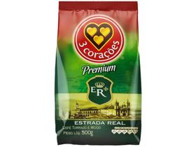 Café Moído 3 Corações Arábica e Robusta - Pacote 500g