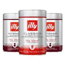 Café Moído, 3 Latas De 250G, Illy
