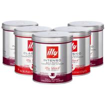 Café Moído, 5 Latas De 125G, Illy