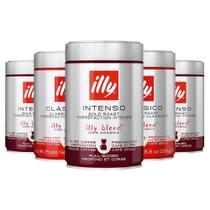 Café Moído, 5 Latas De 250G, Illy