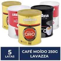 Café Moído, 5 Latas De 250G, Lavza