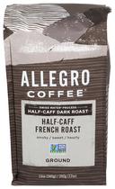 Café moído Allegro Half Caff French Roast 340 g Café moído Allegro Half Caff French Roast 340 g