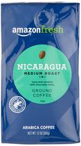 Café moído Amazon Fresh Nicarágua torra média 340 g