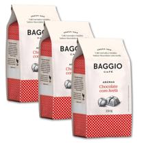 Café Moído Baggio Aroma Chocolate e Avelã Kit 3 Pacotes 250g Café Moído Baggio Aroma Chocolate e Avelã Kit 3 Pacotes 250g