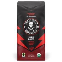 Café Moído Death Wish Coffee Co. - Orgânico e Comércio Justo - 500g Café Moído Death Wish Coffee Co. - Orgânico e Comércio Justo - 500g