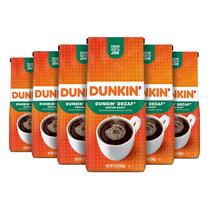 Café moído Dunkin' Donuts Descafeinado Torra Média 6x340 g Café moído Dunkin' Donuts Descafeinado Torra Média 6x340 g