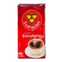 Café Moído Extra Forte à Vacuo 3Corações 500g