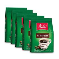 Café Moído Extra Forte Melitta Kit 5 Pacotes 250G