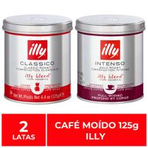 Café Moído, Illy, 2 Latas de 125g - Illy Café Café Moído, Illy, 2 Latas de 125g - Illy Café