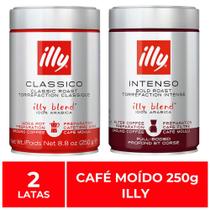 Café Moído, Illy, 2 Latas de 250g - Illy Café