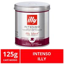 Café Moído, Illy, Intenso, Lata 125g - Illy Café Café Moído, Illy, Intenso, Lata 125g - Illy Café