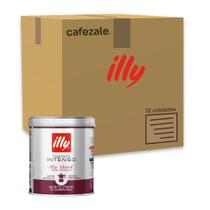 Café Moído illy Intenso Moka 125g Kit 12 Latas Café Moído illy Intenso Moka 125g Kit 12 Latas