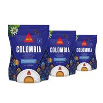 Café Moído Importado, Delta, Colombia, 3 Pacotes de 250g