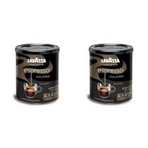 Café moído Lavazza Caffe Espresso de torrefação média 250mL x 2 Café moído Lavazza Caffe Espresso de torrefação média 250mL x 2