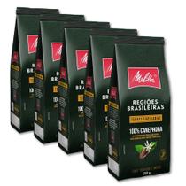 Café Moído Melitta Terras Capixabas Kit 5 Pacotes 250g