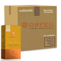 Café Moído Premium Orfeu Bourbon Amarelo Kit 20 Pacotes de 250g