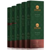 Café Moído Premium Orfeu Intenso Kit 10 Pacotes de 250g Café Moído Premium Orfeu Intenso Kit 10 Pacotes de 250g