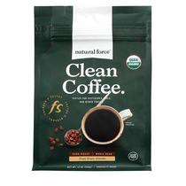 Café Natural Force Dark Roast Feijão Integral Orgânico 340g