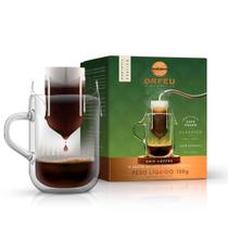 Café ORFEU Clássico em Sachê Drip, Arábica, Torra Média, 100 g Café ORFEU Clássico em Sachê Drip, Arábica, Torra Média, 100 g