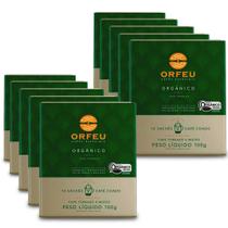 Café Orfeu Drip Coffee Orgânico Kit 10 Caixas