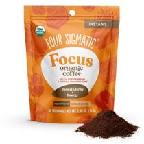 Café orgânico com cogumelos Four Sigmatic Focus 75 g instantâneo Café orgânico com cogumelos Four Sigmatic Focus 75 g instantâneo