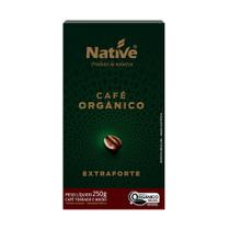 Café Orgânico Torrado E Moído Extraforte Native 250g