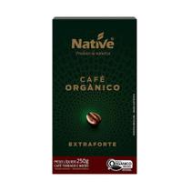 Café Orgânico Torrado E Moído Extraforte Native 250g