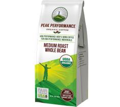 Café Peak Performance Grano Entero Orgánico Tostado Medio