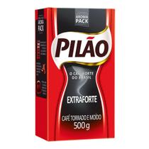 Café Pilão Torrado e Moído Extra Forte a Vácuo 500g