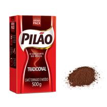 Café Pilão Torrado E Moído Tradicional Vácuo 500g