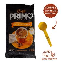 Café Primo de Minas 500g Tradicional Torrado e Moído Café Torra Média Café 100% Arábica