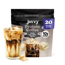 Café proteico Javvy White Chocolate Mocha 20 porções Café proteico Javvy White Chocolate Mocha 20 porções