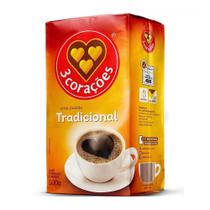 Café Saboroso 3 Corações Tradicional Vácuo 500G