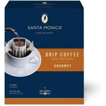 Café Santa Monica Drip Coffee Gourmet com 10 unidades