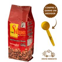 Café Silva Gourmet 500g Torrado e Moído Café Torra Média Café 100% Arábica