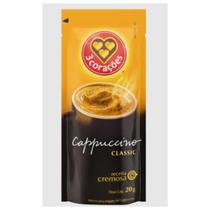 Café solúvel cappuccino 3 corações classic sache 20g Café solúvel cappuccino 3 corações classic sache 20g
